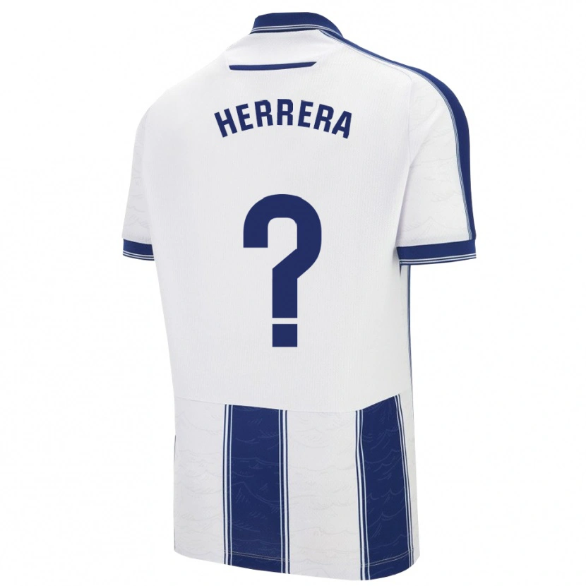 Danxen Damen Asier Herrera #0 Marine Weiß Auswärtstrikot Trikot 2025/26 T-Shirt