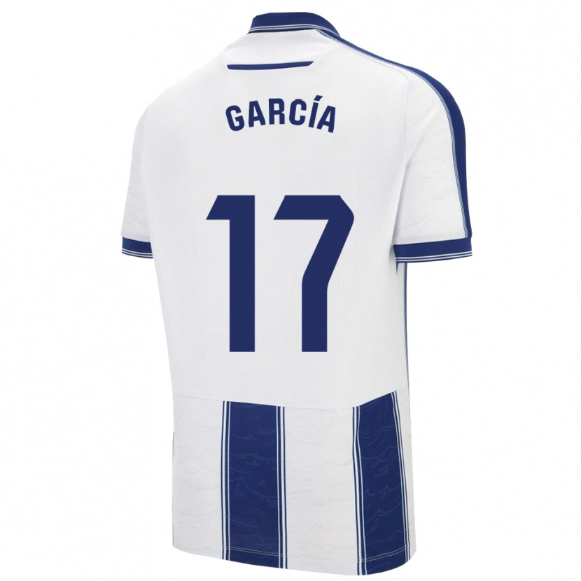 Danxen Damen Víctor García #17 Marine Weiß Auswärtstrikot Trikot 2025/26 T-Shirt