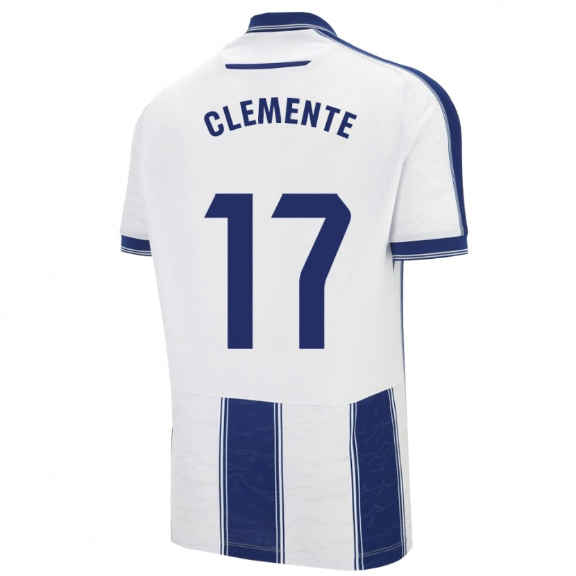 Danxen Damen Óscar Clemente #17 Marine Weiß Auswärtstrikot Trikot 2025/26 T-Shirt