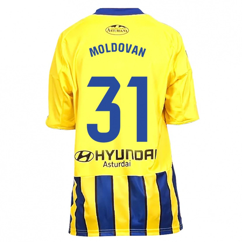 Danxen Damen Horațiu Moldovan #31 Gelb Blau Auswärtstrikot Trikot 2025/26 T-Shirt