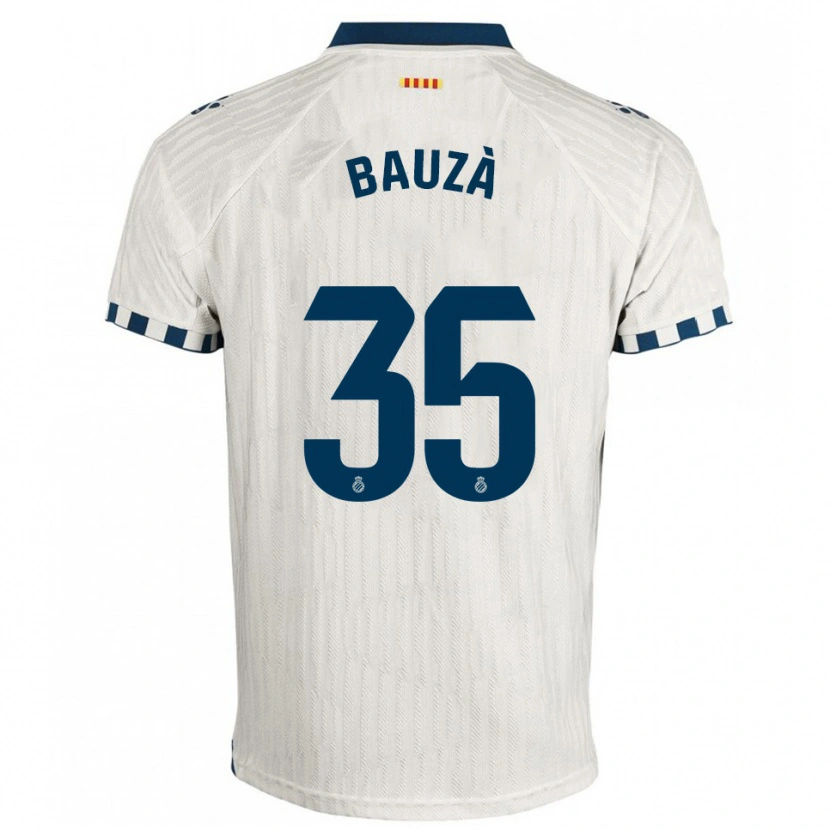 Danxen Damen Rafel Bauzà #35 Weiß Blau Auswärtstrikot Trikot 2025/26 T-Shirt