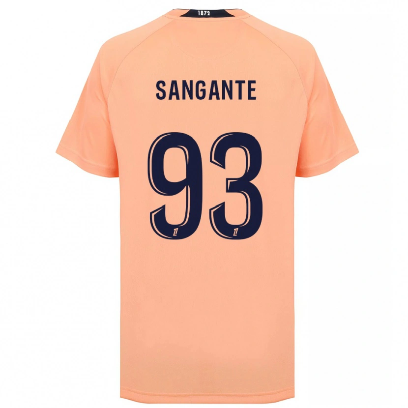 Danxen Damen Arouna Sangante #93 Orange Marineblau Auswärtstrikot Trikot 2025/26 T-Shirt