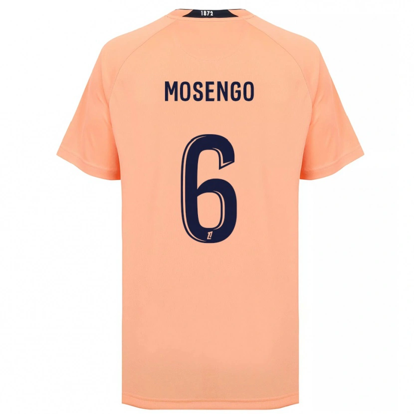 Danxen Damen Daren Mosengo #6 Orange Marineblau Auswärtstrikot Trikot 2025/26 T-Shirt