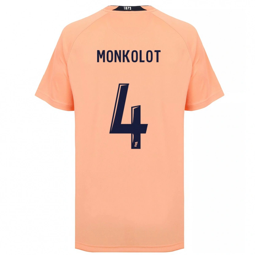 Danxen Damen Yanis Monkolot #4 Orange Marineblau Auswärtstrikot Trikot 2025/26 T-Shirt
