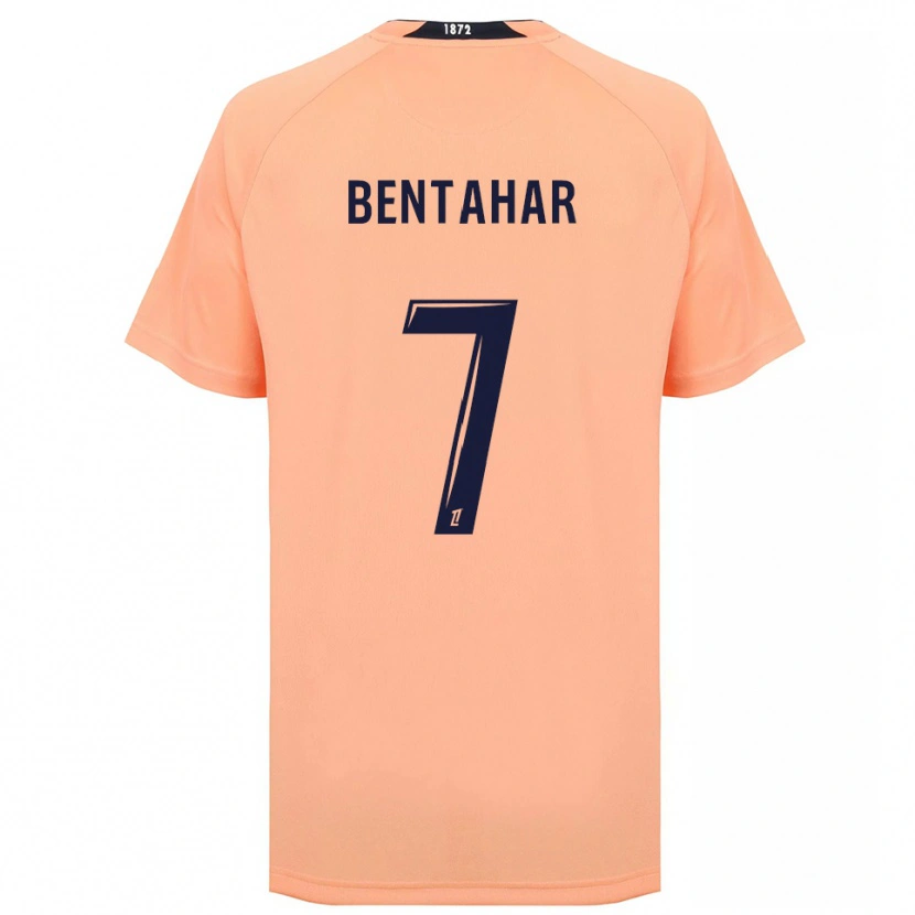 Danxen Damen Ahmed Bentahar #7 Orange Marineblau Auswärtstrikot Trikot 2025/26 T-Shirt