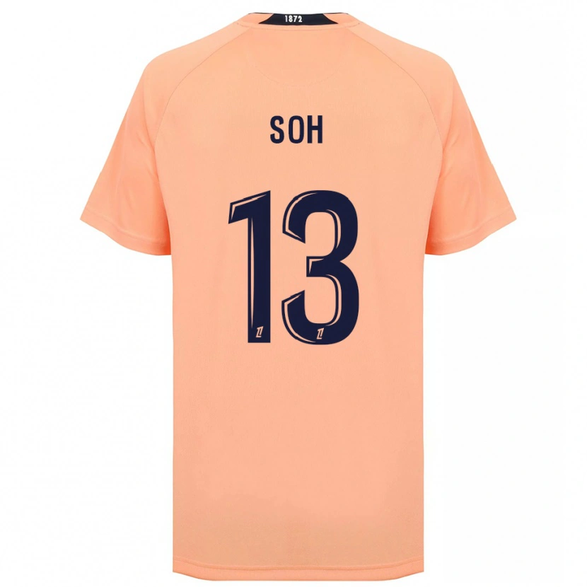 Danxen Damen Yanis Soh #13 Orange Marineblau Auswärtstrikot Trikot 2025/26 T-Shirt