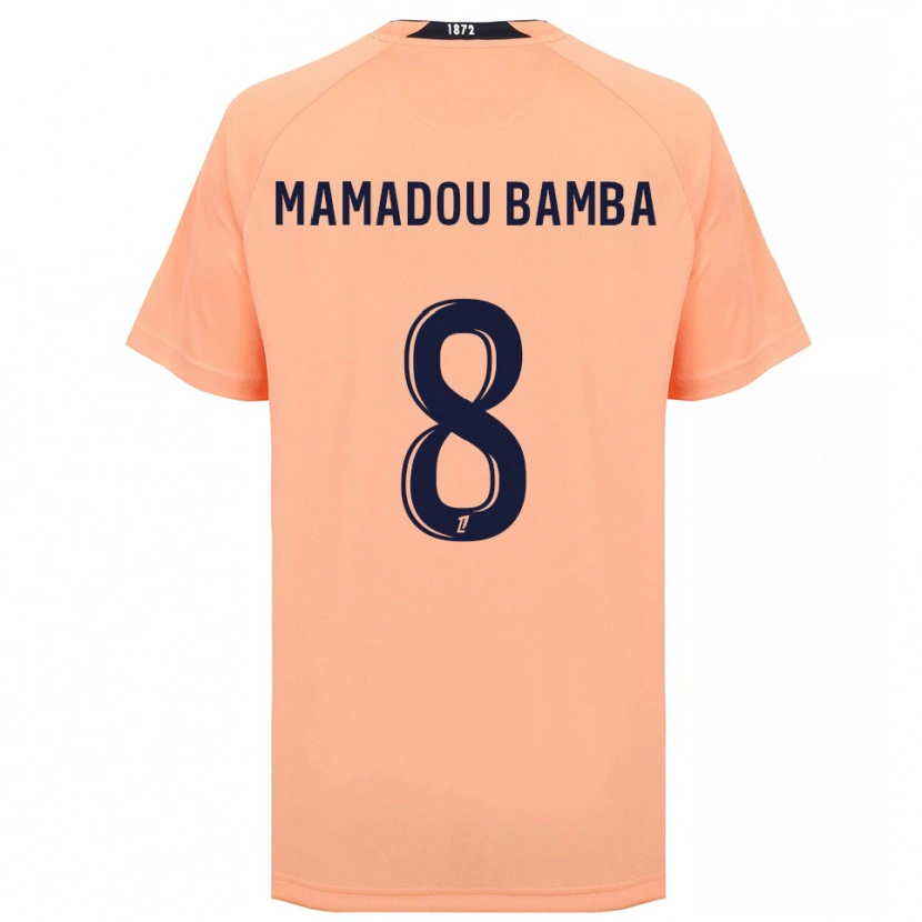 Danxen Damen Ben Mamadou Bamba #8 Orange Marineblau Auswärtstrikot Trikot 2025/26 T-Shirt