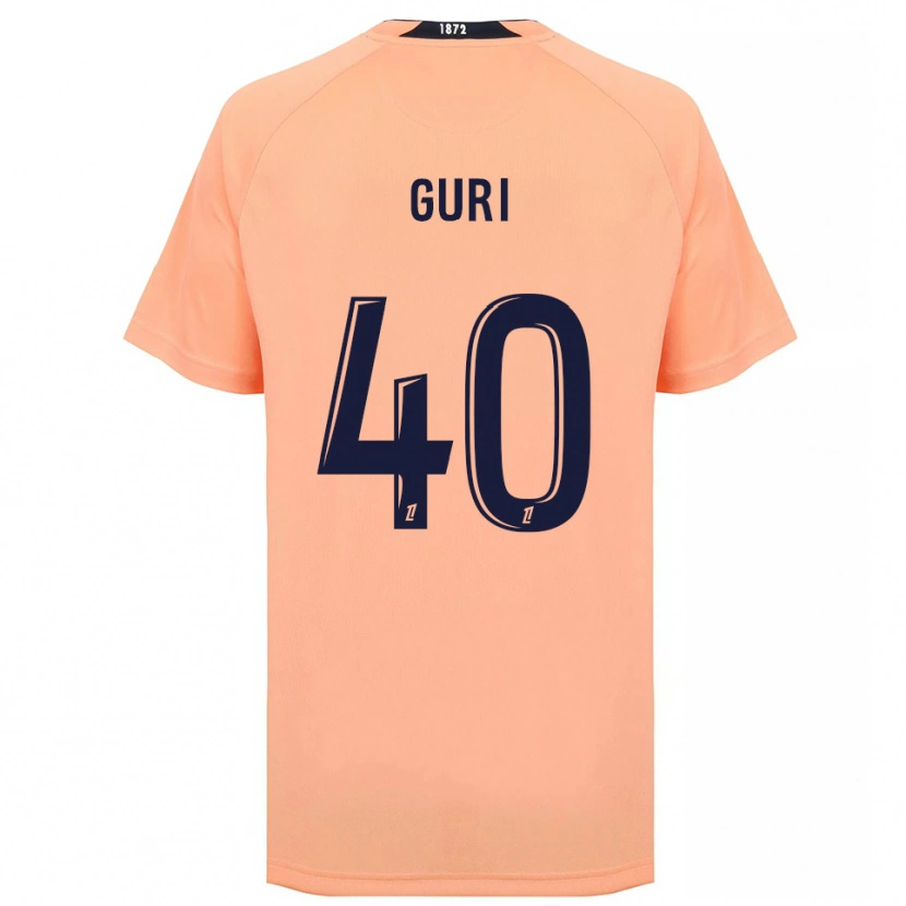 Danxen Damen Gabriel Guri #40 Orange Marineblau Auswärtstrikot Trikot 2025/26 T-Shirt