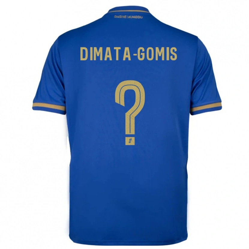Danxen Damen Kamron Dimata-Gomis #0 Blau Gold Auswärtstrikot Trikot 2025/26 T-Shirt