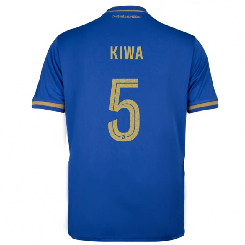 Danxen Damen Bradel Kiwa #5 Blau Gold Auswärtstrikot Trikot 2025/26 T-Shirt