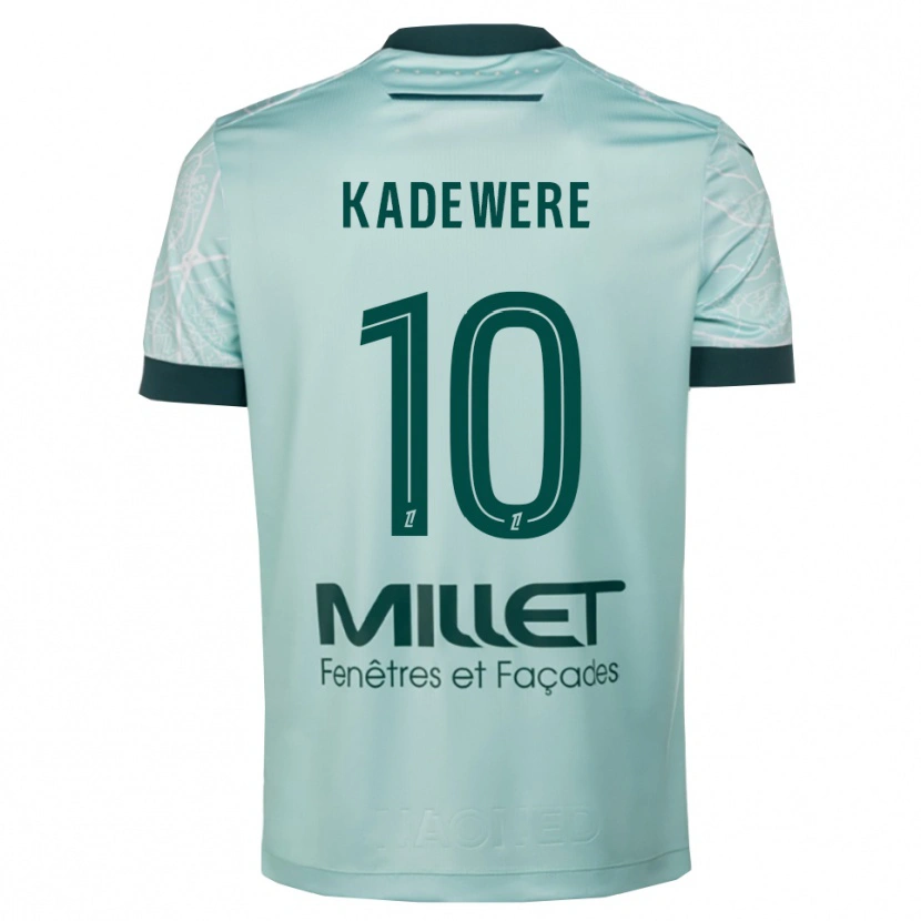 Danxen Damen Tino Kadewere #10 Grün Weiß Auswärtstrikot Trikot 2025/26 T-Shirt