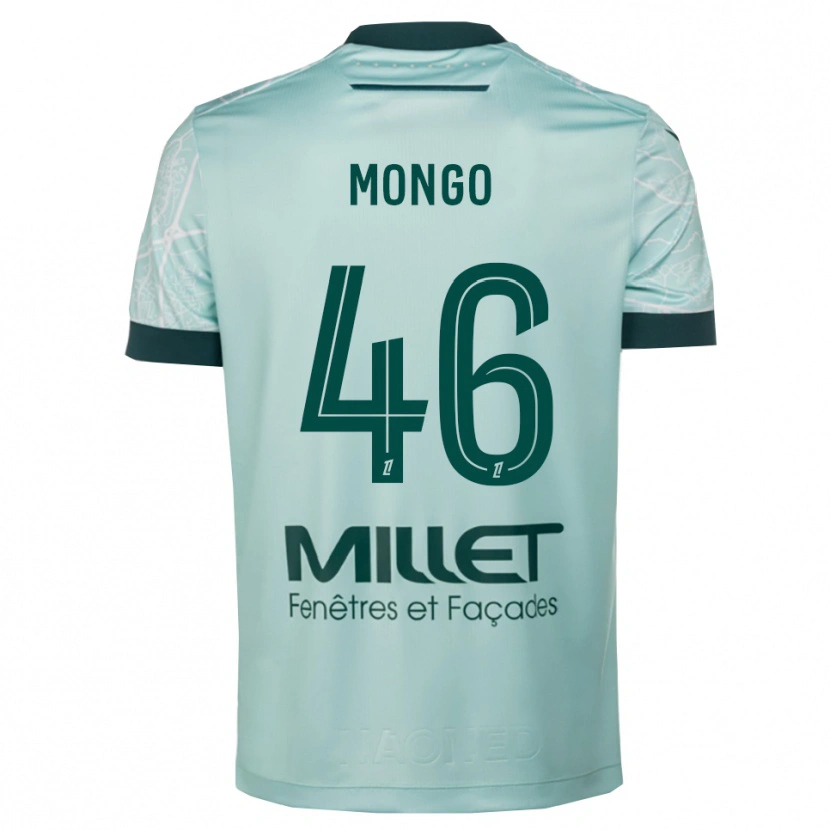 Danxen Damen Enzo Mongo #46 Grün Weiß Auswärtstrikot Trikot 2025/26 T-Shirt