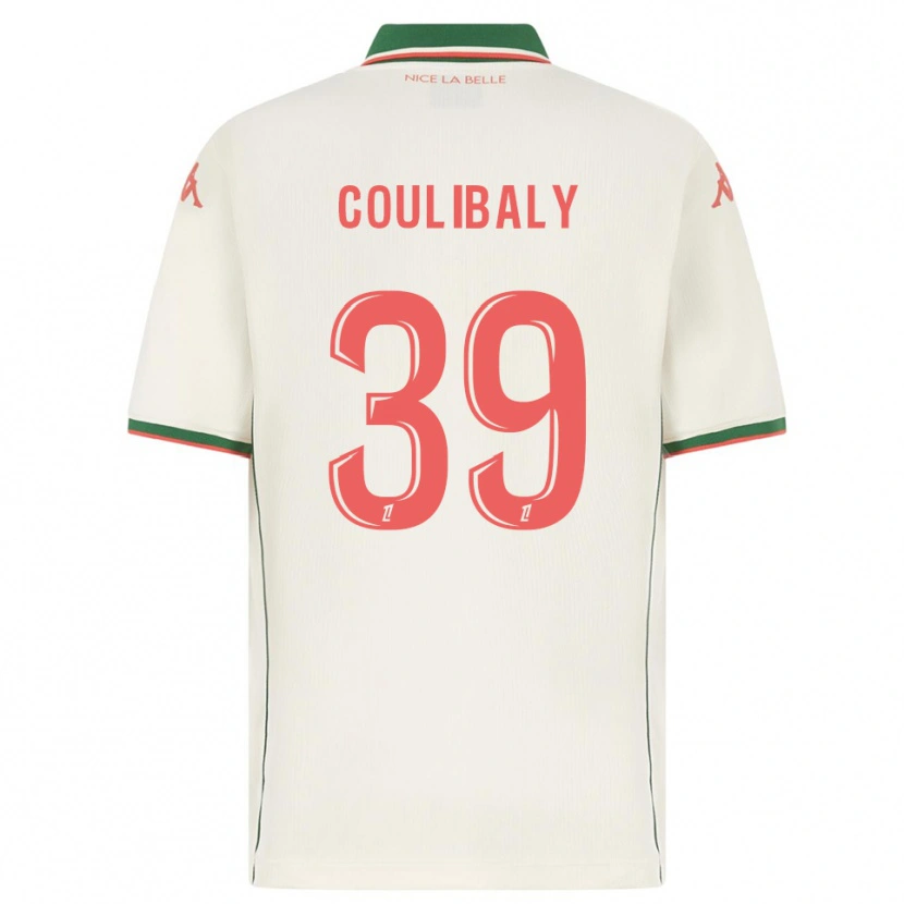 Danxen Damen Djibril Coulibaly #39 Weiß Grün Auswärtstrikot Trikot 2025/26 T-Shirt