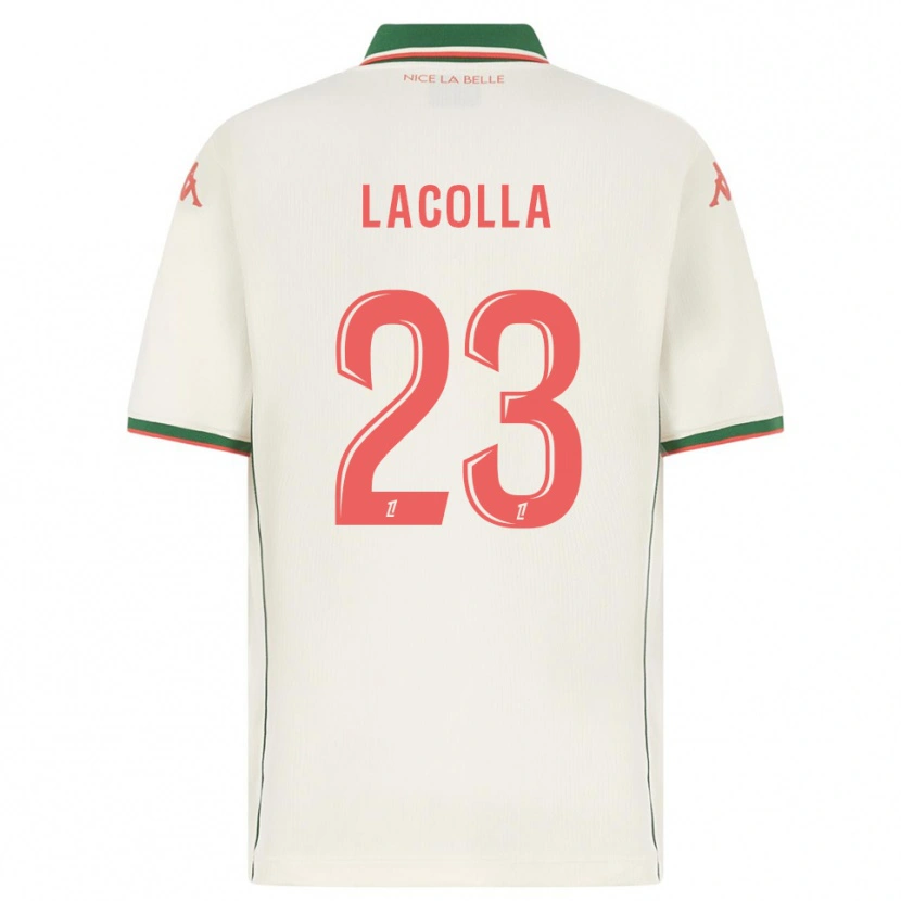 Danxen Damen Mellie Lacolla #23 Weiß Grün Auswärtstrikot Trikot 2025/26 T-Shirt