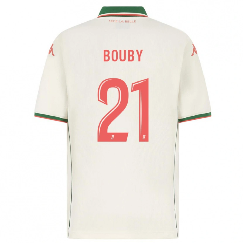 Danxen Damen Coline Bouby #21 Weiß Grün Auswärtstrikot Trikot 2025/26 T-Shirt
