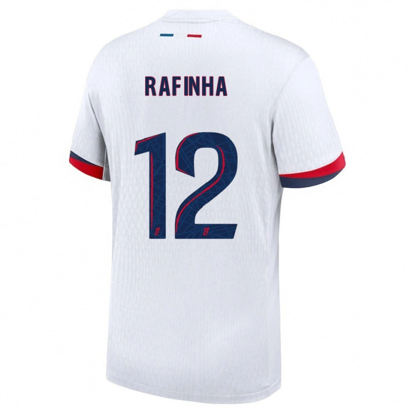 Danxen Damen Rafinha #12 Weiß Rot Auswärtstrikot Trikot 2025/26 T-Shirt