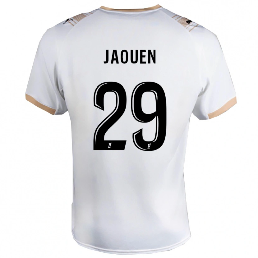 Danxen Damen Ewen Jaouen #29 Weiß Schwarz Auswärtstrikot Trikot 2025/26 T-Shirt