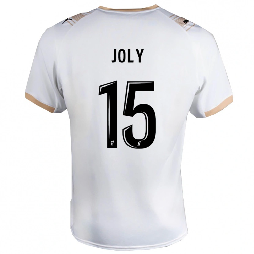 Danxen Damen Lou-Ann Joly #15 Weiß Schwarz Auswärtstrikot Trikot 2025/26 T-Shirt