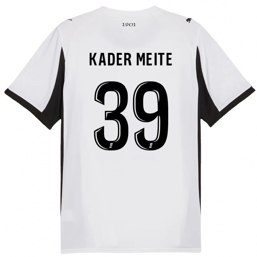 Danxen Damen Mohamed Kader Meïté #39 Weiß Schwarz Auswärtstrikot Trikot 2025/26 T-Shirt