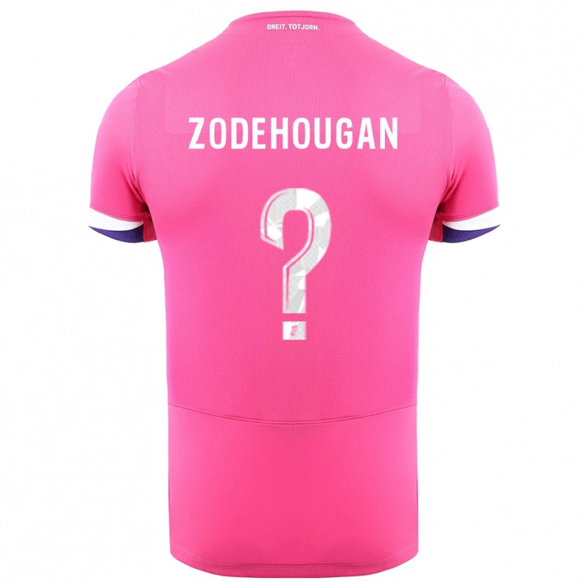 Danxen Damen Yanis Zodehougan #0 Rosa Weiß Auswärtstrikot Trikot 2025/26 T-Shirt