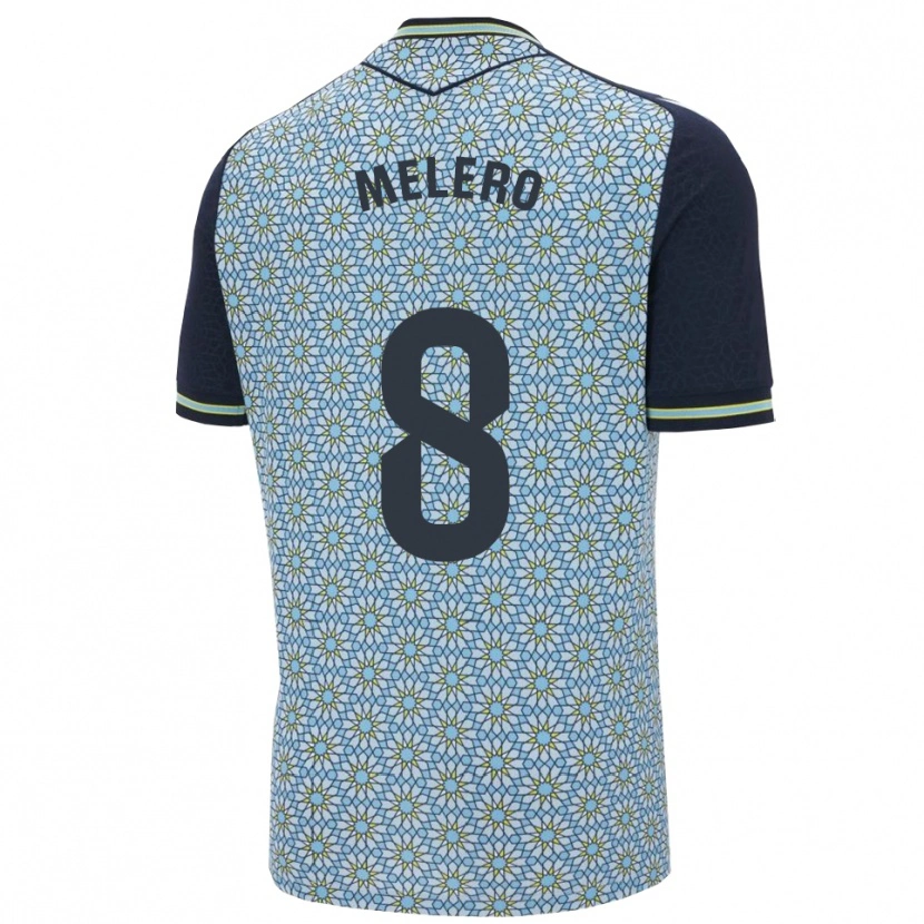 Danxen Damen Gonzalo Melero #8 Blau Marine Auswärtstrikot Trikot 2025/26 T-Shirt