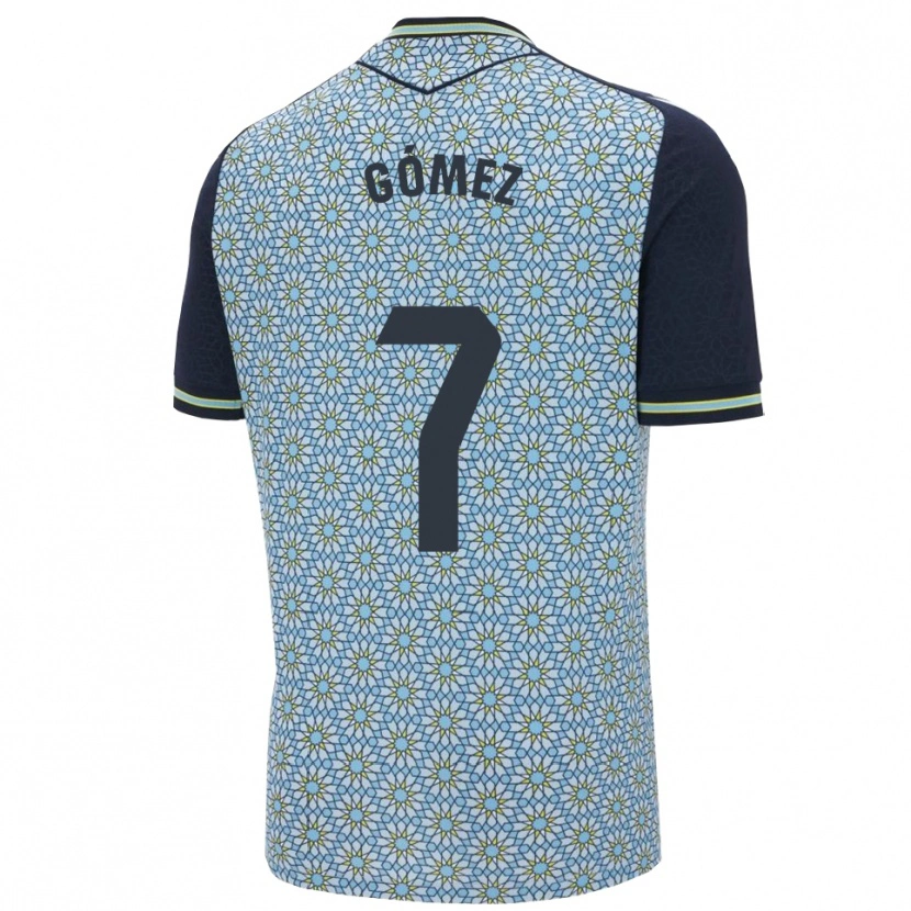Danxen Damen Valen Gómez #7 Blau Marine Auswärtstrikot Trikot 2025/26 T-Shirt