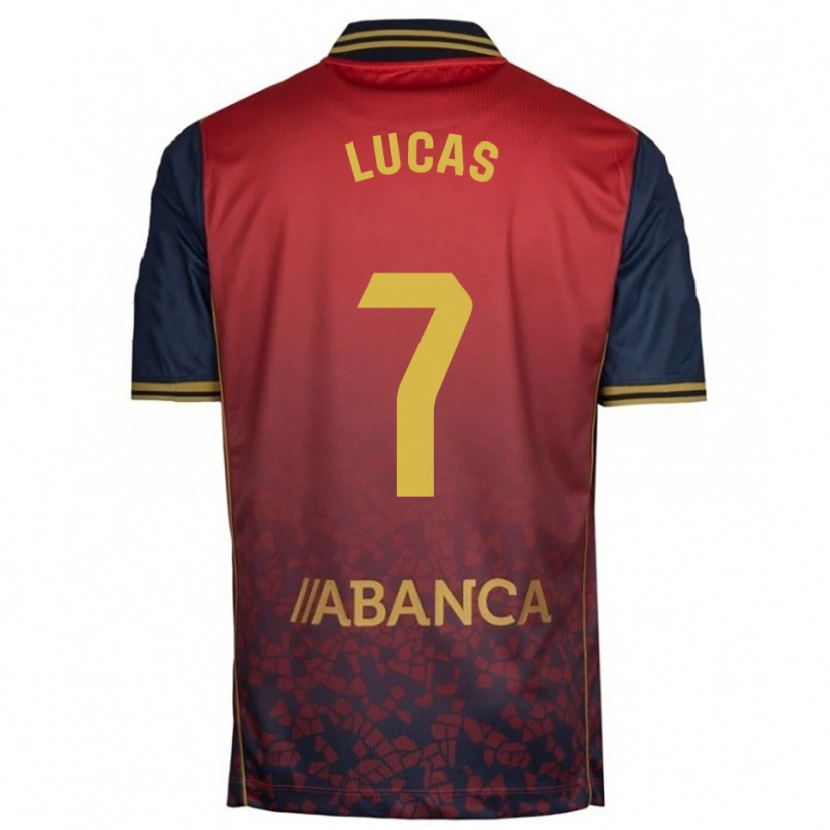 Danxen Damen Lucas Pérez #7 Rot Marine Auswärtstrikot Trikot 2025/26 T-Shirt