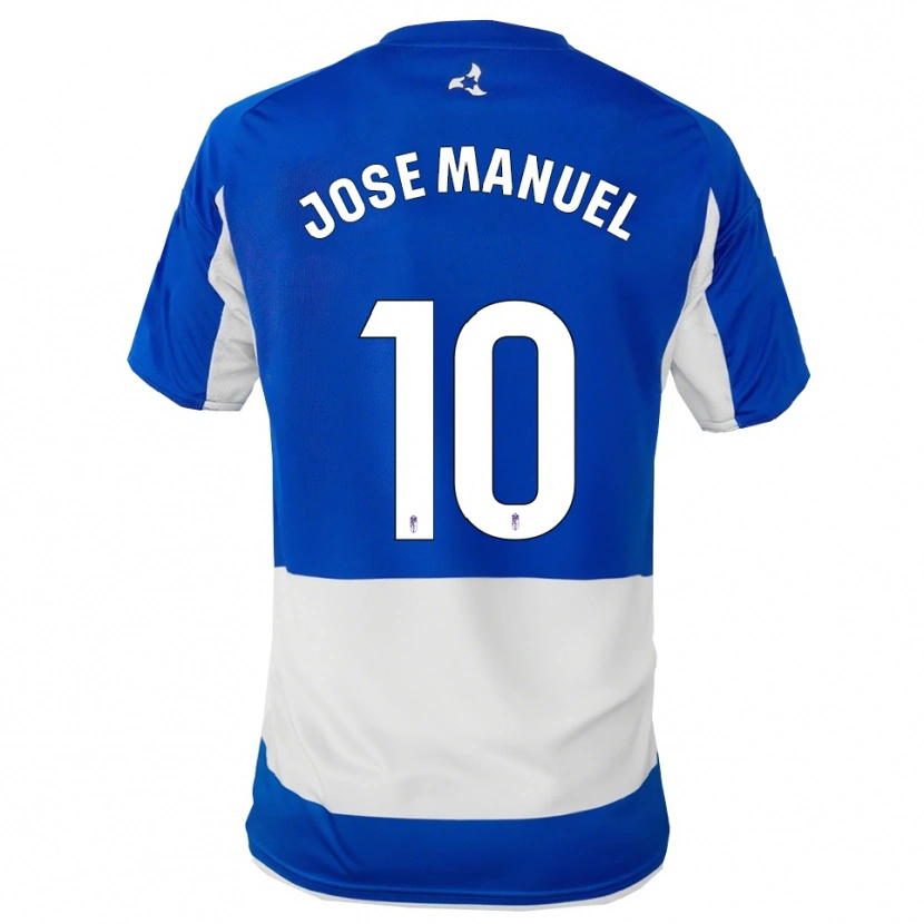 Danxen Damen José Manuel Arnáiz #10 Blau Weiß Auswärtstrikot Trikot 2025/26 T-Shirt