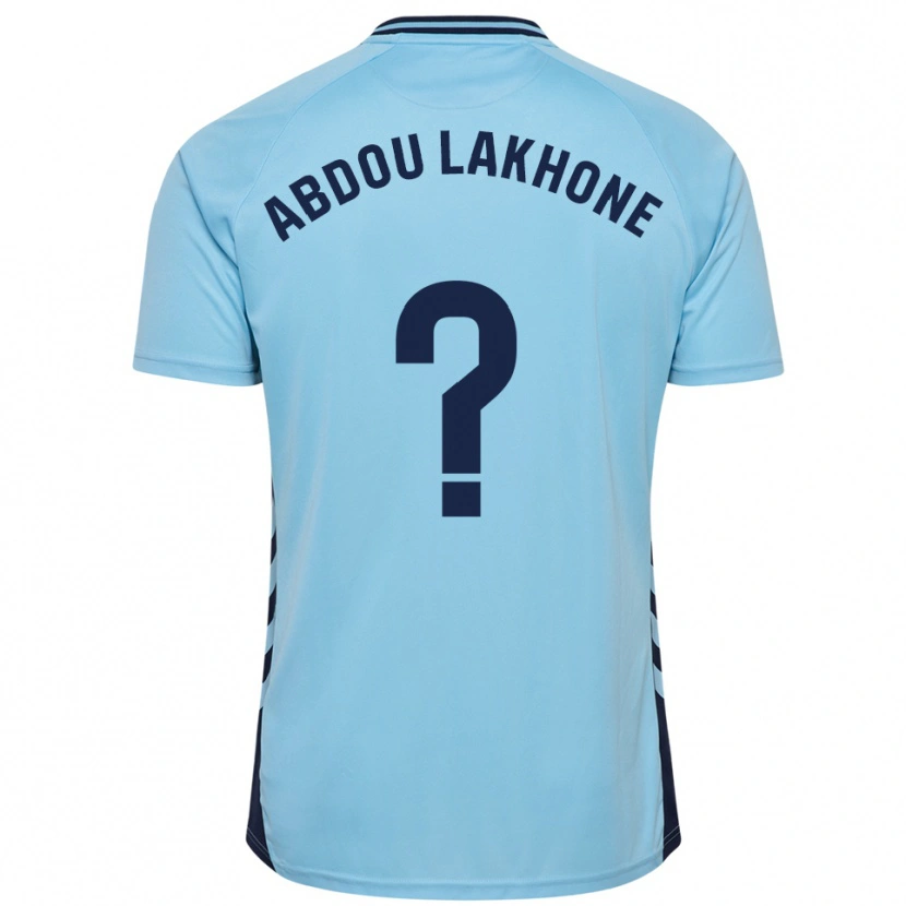 Danxen Damen Pape Abdou Lakhone #0 Himmelblau Auswärtstrikot Trikot 2025/26 T-Shirt