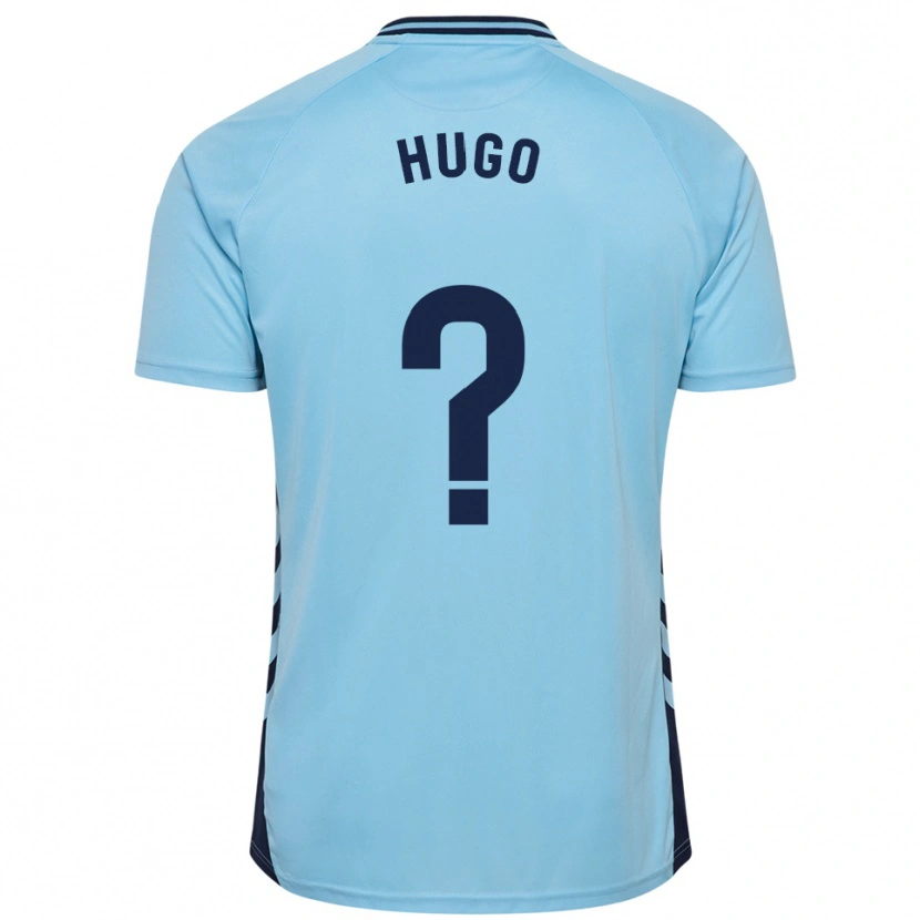 Danxen Damen Hugo Hernández #0 Himmelblau Auswärtstrikot Trikot 2025/26 T-Shirt