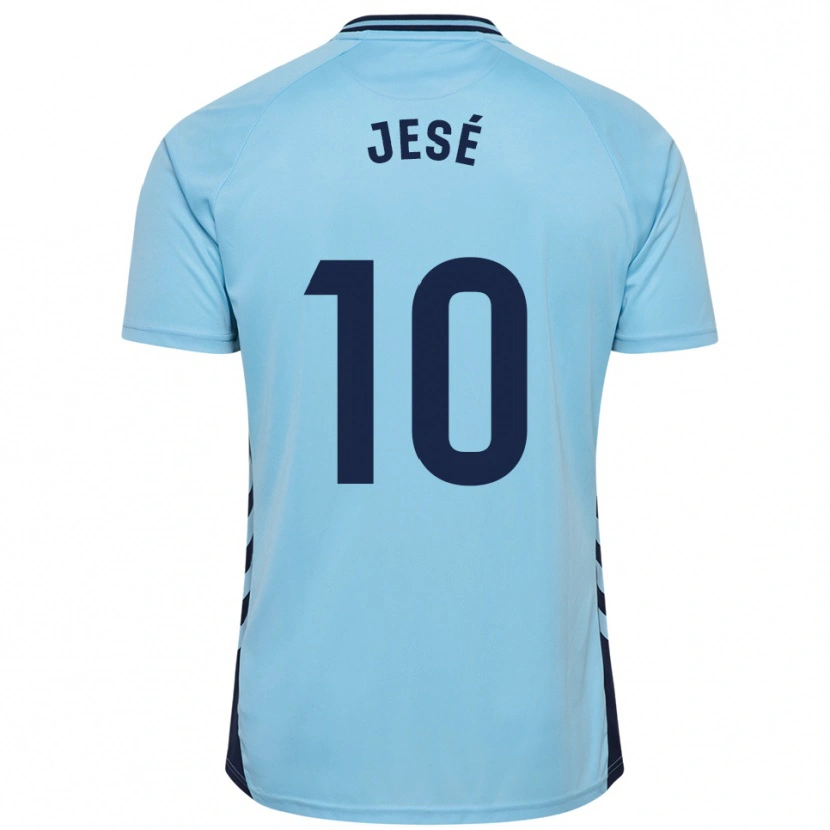 Danxen Damen Jesé #10 Himmelblau Auswärtstrikot Trikot 2025/26 T-Shirt