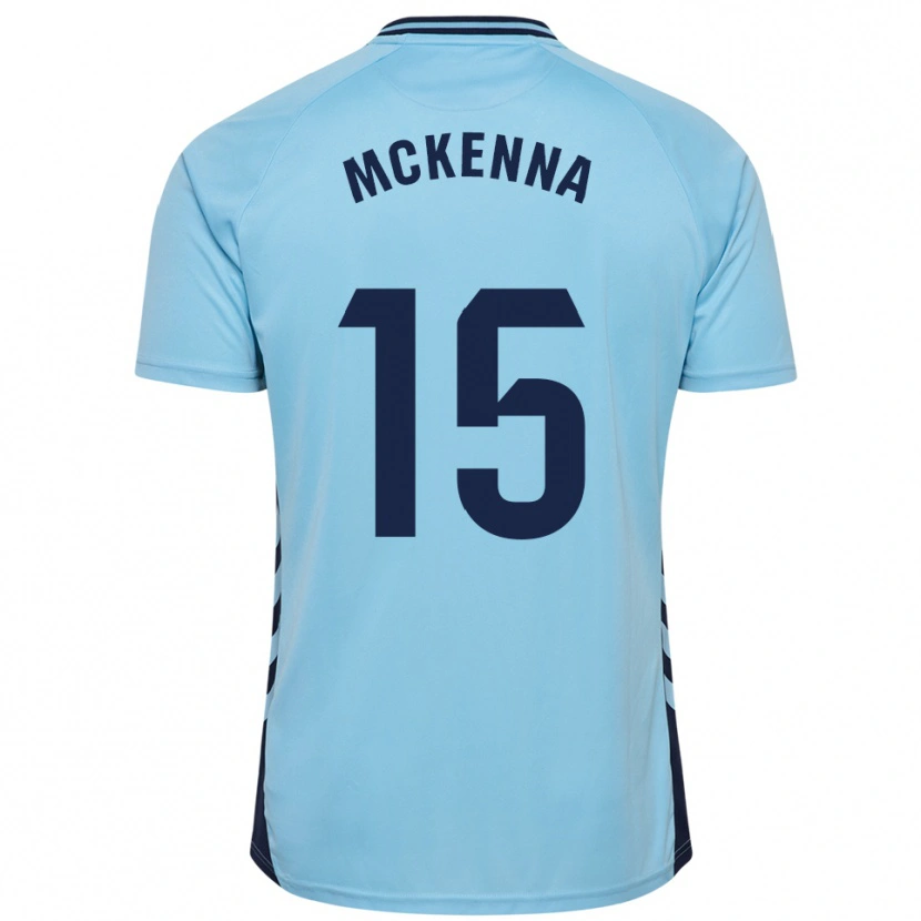 Danxen Damen Scott Mckenna #15 Himmelblau Auswärtstrikot Trikot 2025/26 T-Shirt