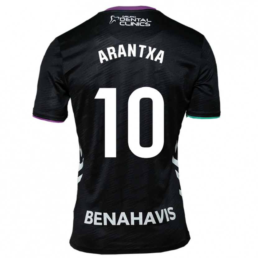 Danxen Damen Arantxa Medina Torreblanca #10 Schwarz Lila Grün Auswärtstrikot Trikot 2025/26 T-Shirt