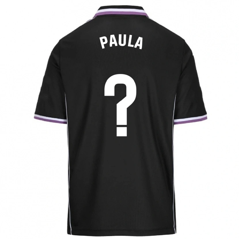 Danxen Damen Paula Rodríguez Mallafre #0 Lila Schwarz Auswärtstrikot Trikot 2025/26 T-Shirt