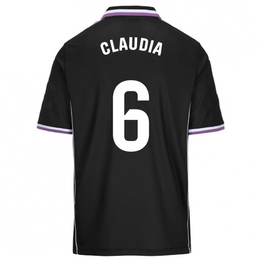 Danxen Damen Claudia Gómez Villagrá #6 Lila Schwarz Auswärtstrikot Trikot 2025/26 T-Shirt