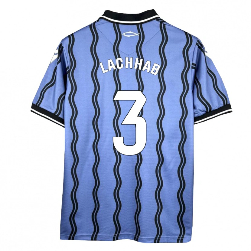 Danxen Damen Youness Lachhab #3 Dunkelblau Schwarz Auswärtstrikot Trikot 2025/26 T-Shirt