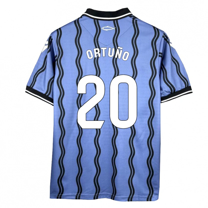Danxen Damen Juanto Ortuño #20 Dunkelblau Schwarz Auswärtstrikot Trikot 2025/26 T-Shirt