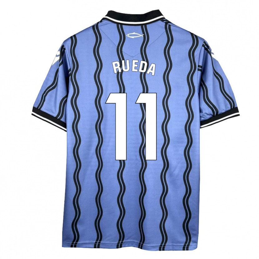 Danxen Damen Adri Rueda #11 Dunkelblau Schwarz Auswärtstrikot Trikot 2025/26 T-Shirt