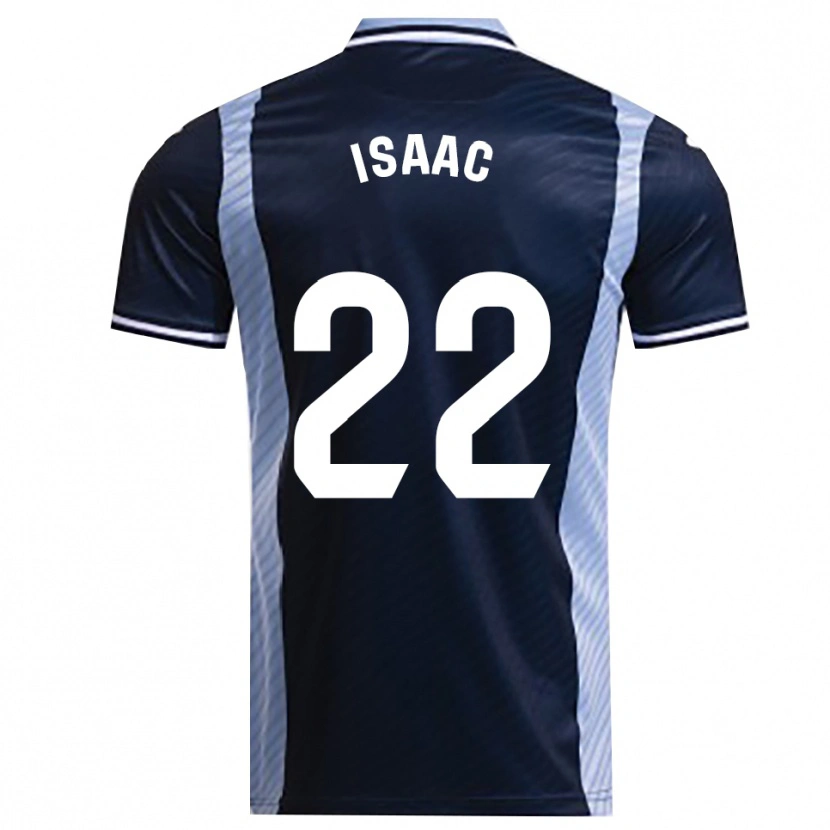 Danxen Damen Carlos Isaac #22 Marine Himmelblau Auswärtstrikot Trikot 2025/26 T-Shirt
