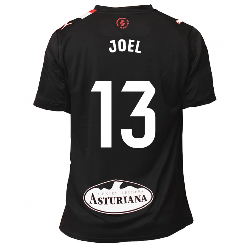 Danxen Damen Christian Joel #13 Schwarz Weiß Auswärtstrikot Trikot 2025/26 T-Shirt
