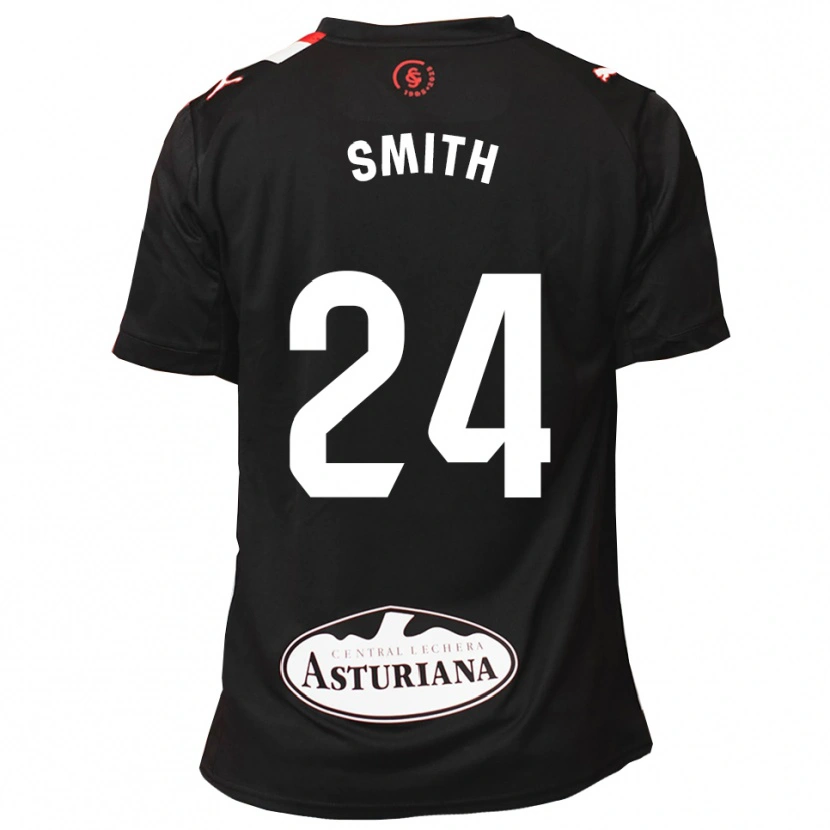 Danxen Damen Justin Smith #24 Schwarz Weiß Auswärtstrikot Trikot 2025/26 T-Shirt