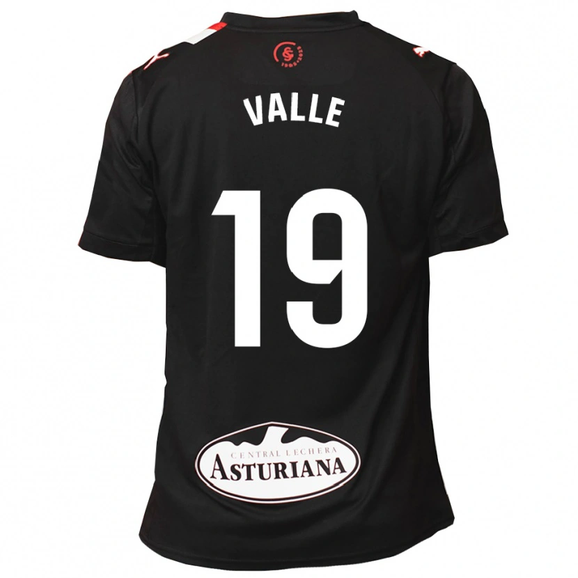 Danxen Damen Lucía Valle Blanco #19 Schwarz Weiß Auswärtstrikot Trikot 2025/26 T-Shirt