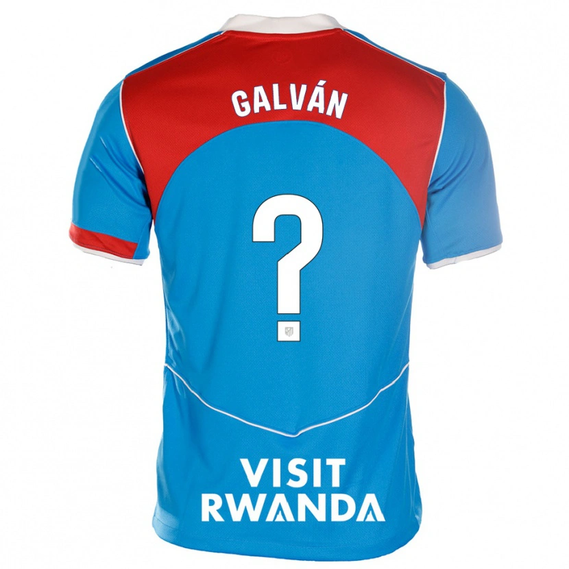 Danxen Damen Jaime Galván #0 Blau Weiß Ausweichtrikot Trikot 2025/26 T-Shirt