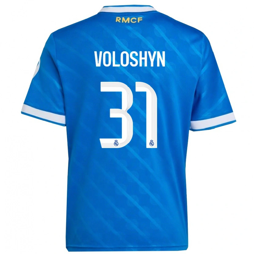 Danxen Damen Ilya Voloshyn #31 Blau Weiß Ausweichtrikot Trikot 2025/26 T-Shirt