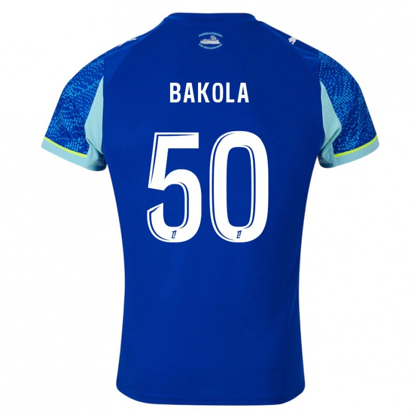 Danxen Damen Darryl Bakola #50 Himmelblau Weiß Ausweichtrikot Trikot 2025/26 T-Shirt