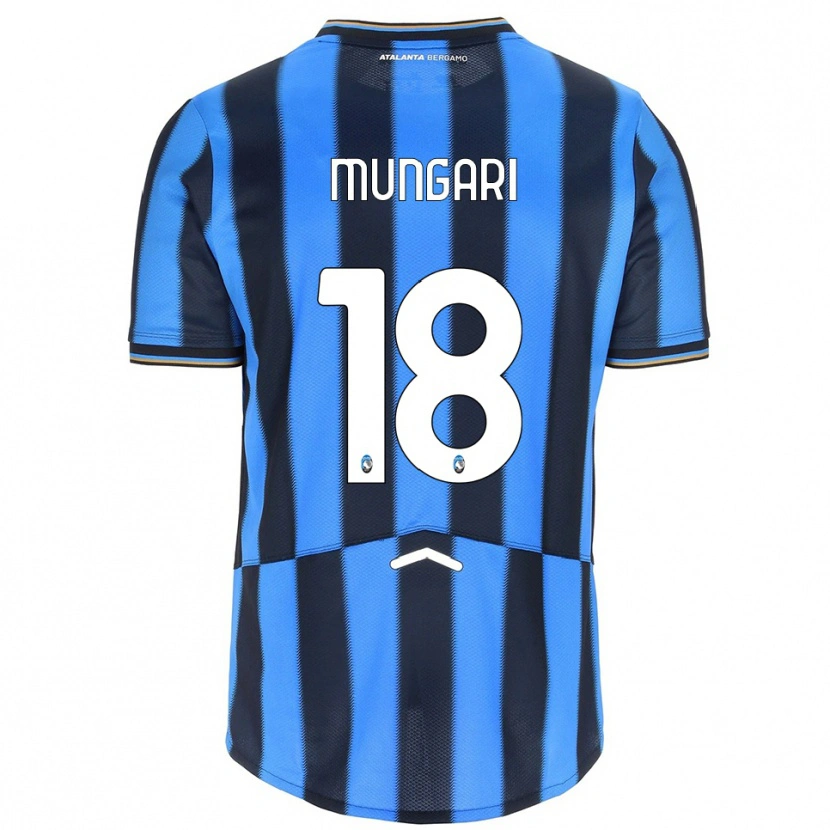 Danxen Kinder Giuseppe Mungari #18 Himmelblau Schwarz Heimtrikot Trikot 2025/26 T-Shirt