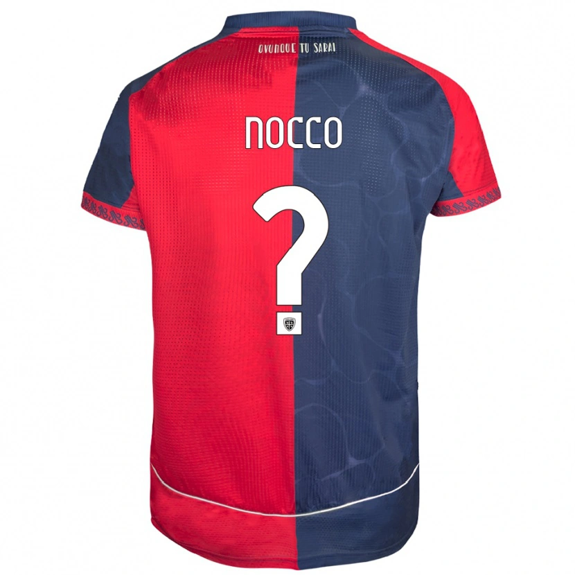 Danxen Kinder Daniele Nocco #0 Rot Marineblau Heimtrikot Trikot 2025/26 T-Shirt