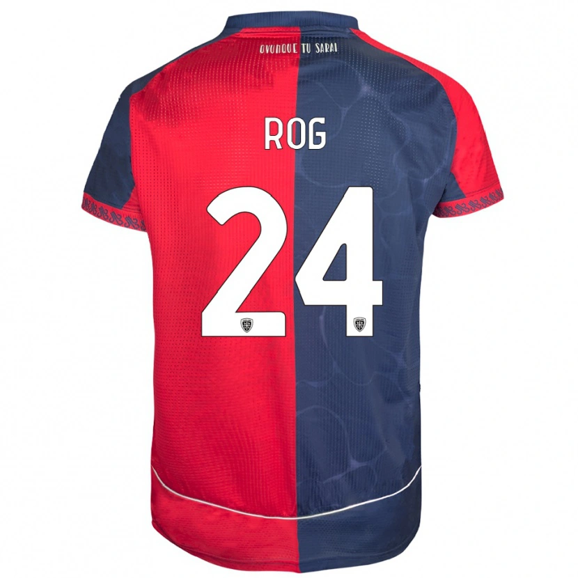 Danxen Kinder Marko Rog #24 Rot Marineblau Heimtrikot Trikot 2025/26 T-Shirt