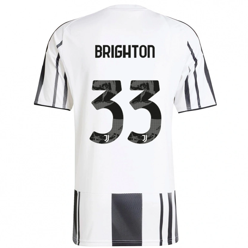 Danxen Kinder Abi Brighton #33 Weiß Schwarz Heimtrikot Trikot 2025/26 T-Shirt