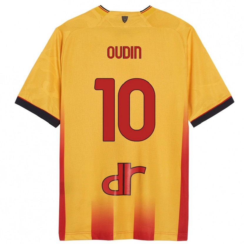 Danxen Kinder Rémi Oudin #10 Gelb Orange Heimtrikot Trikot 2025/26 T-Shirt